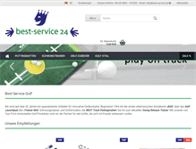 Tablet Screenshot of best-service-golf.de